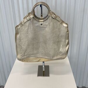 Lanbertson Truex metallic hobo handbag